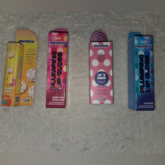 RUDE Mentos 4 Piece Lip Bundle - Picture 1 of 12